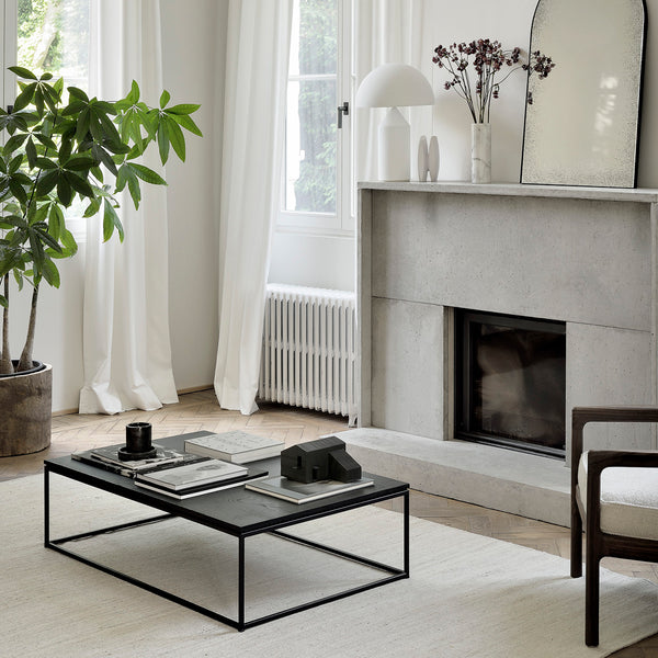 Life Interiors Thin Rectangle Coffee Table