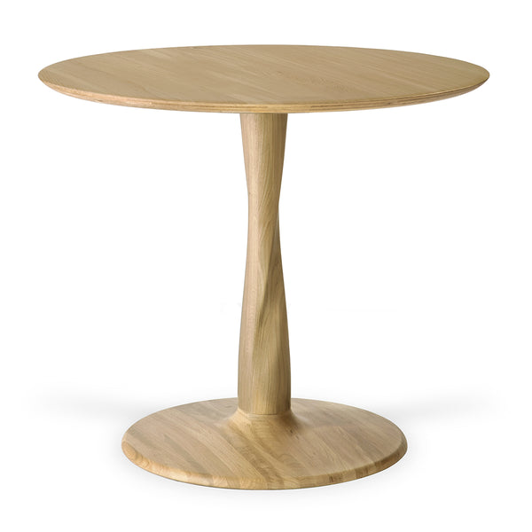 Life Interiors Torsion Round Dining Table