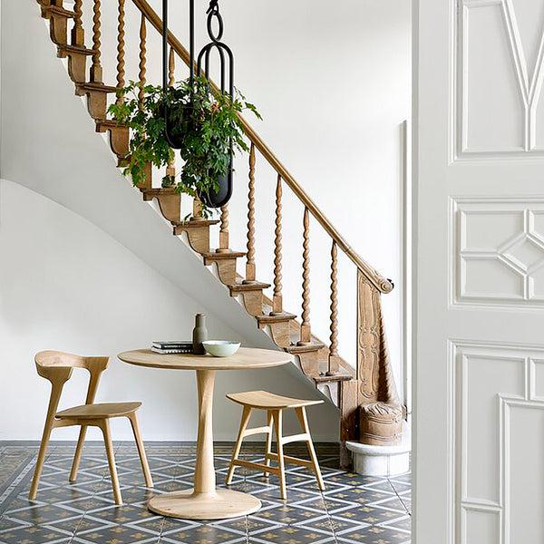 Life Interiors Torsion Round Dining Table