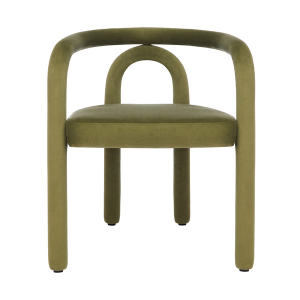 Life Interiors Totti Velvet Dining Chair