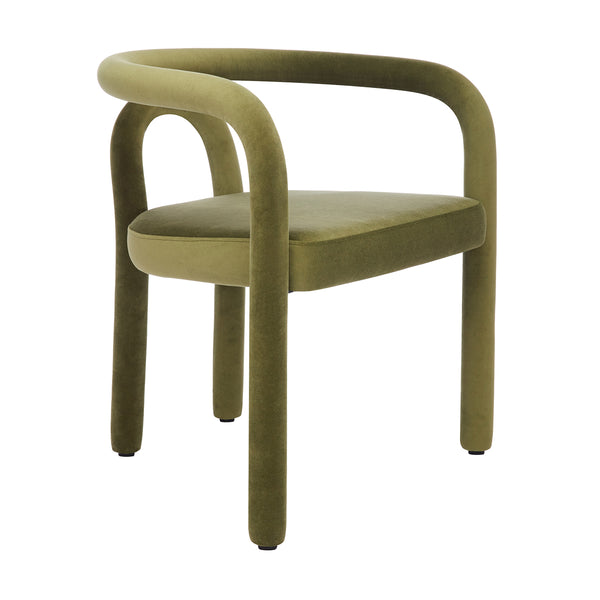 Life Interiors Totti Velvet Dining Chair