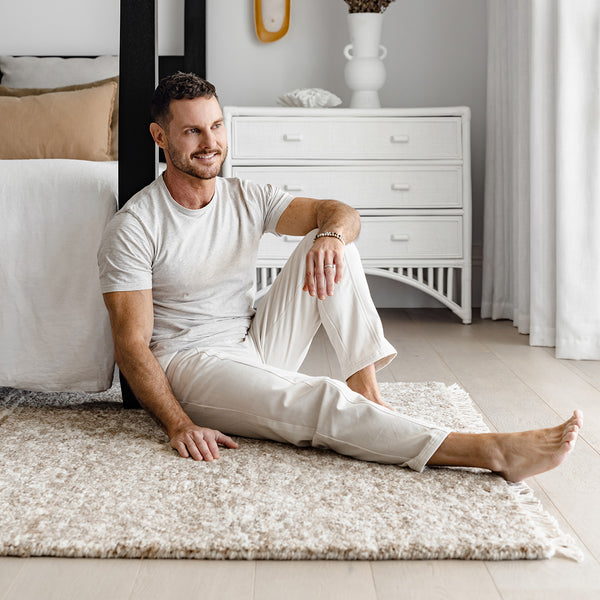 Life Interiors Travertine Rug (Brown)