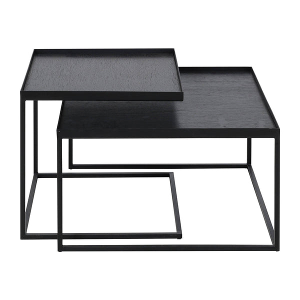 Life Interiors Tray Square Coffee Table Set Of 2