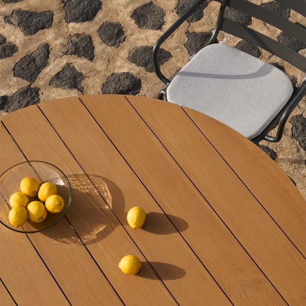 Life Interiors Tudonis Round Table (Grey 120cm)