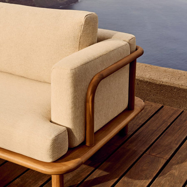 Life Interiors Turqueta 3 Seater Sofa (Teak)