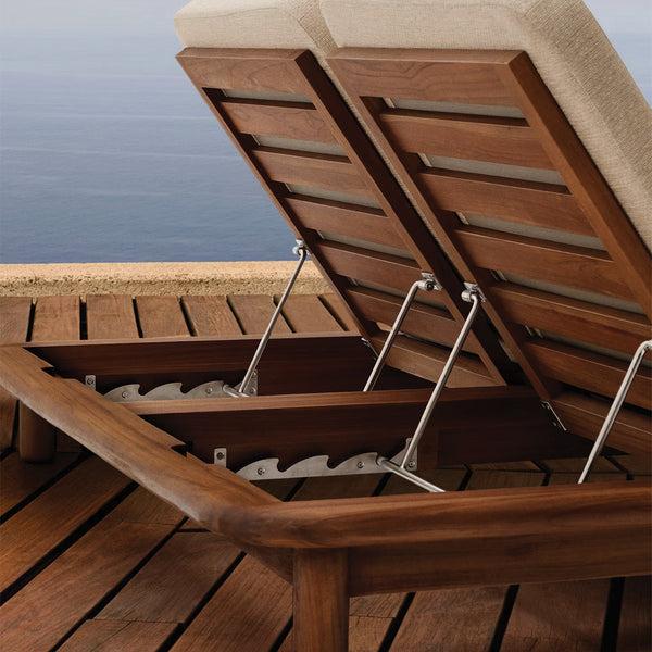 Life Interiors Turqueta Double Sun Lounger