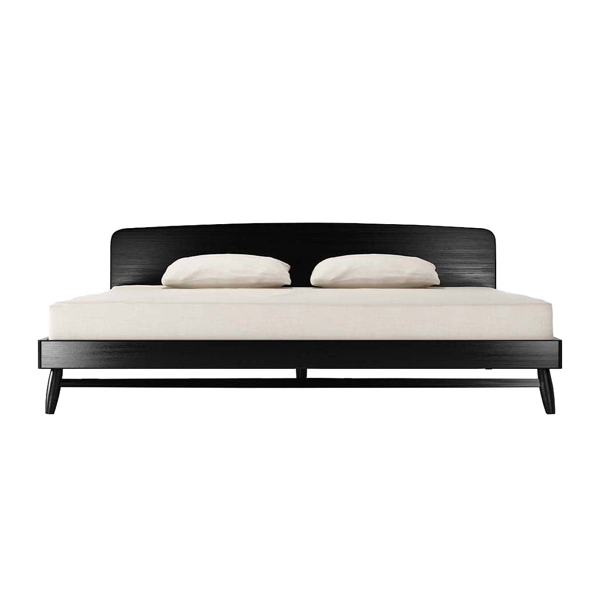 life interiors Twist Bed (Oak Satin Black)