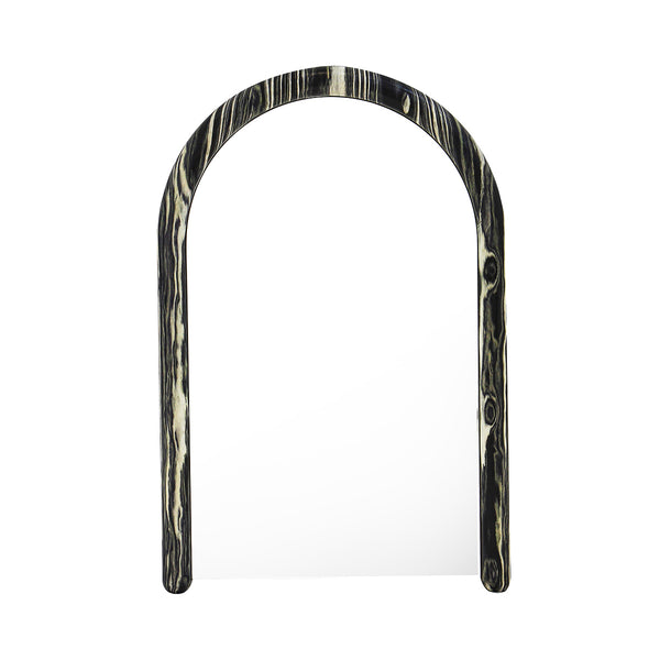 Life Interiors Valentina Ebony Arch Wall Mirror