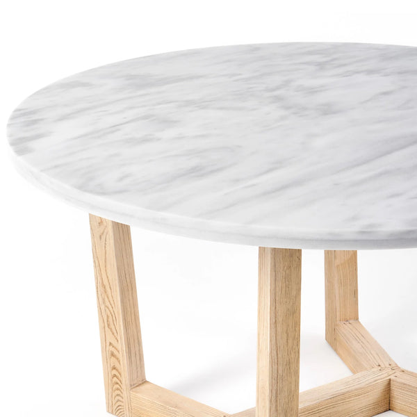 Life Interiors Victor Marble Dining Table