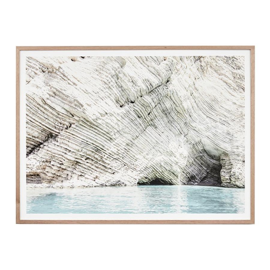 life interiors White Cliff Print