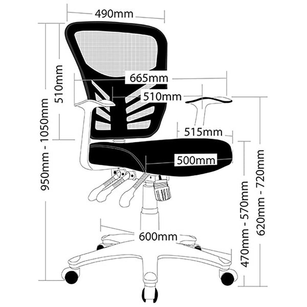 Life Interiors Yarra Office Chair