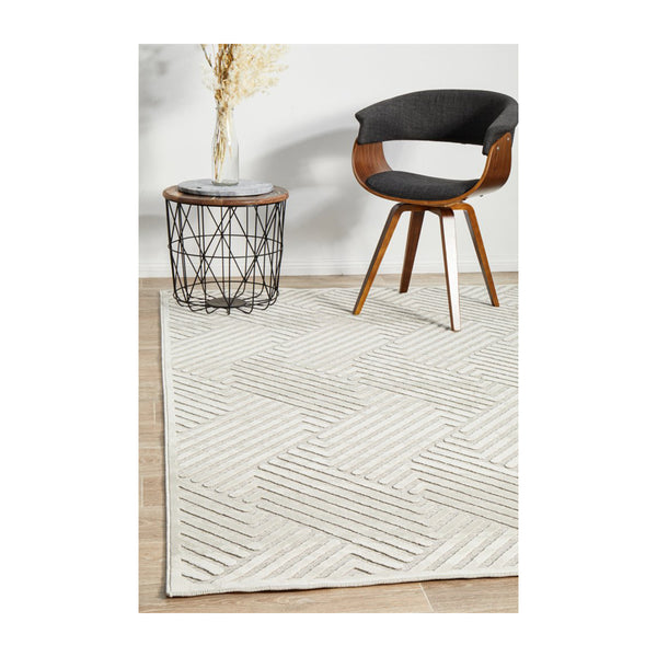 Life Interiors York Rug (Natural White)