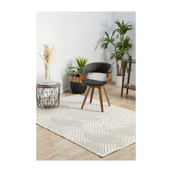 Life Interiors York Rug (Natural White)