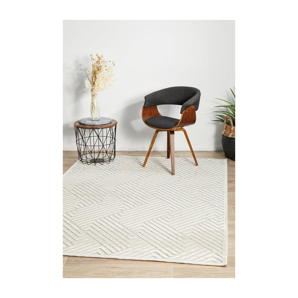 Life Interiors York Rug (Natural White)