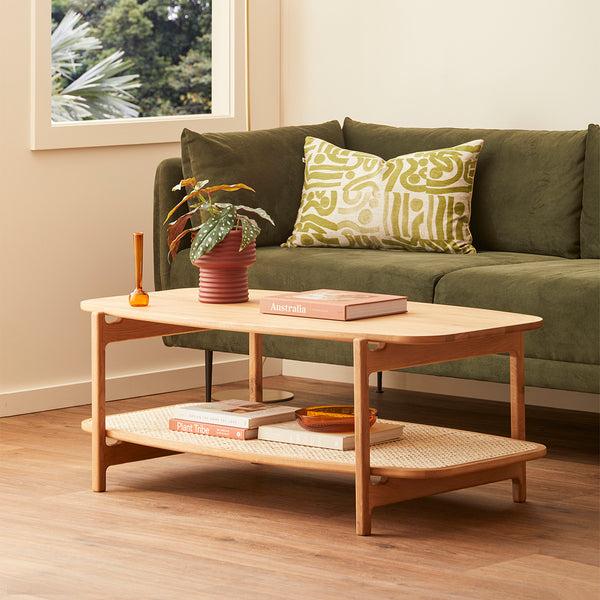 Life Interiors Life X Bonnie & Neil Ocean Swell Cushion (Light Dark Khaki 40x60)