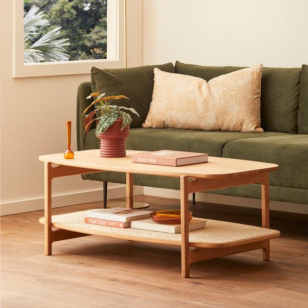 Life Interiors Life X Bonnie & Neil Tide Cushion (75 X 45cm Wheat Petal)