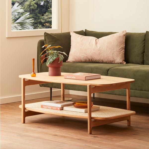 Life Interiors Life X Bonnie & Neil Tide Cushion (75 X 45cm Wheat Petal)