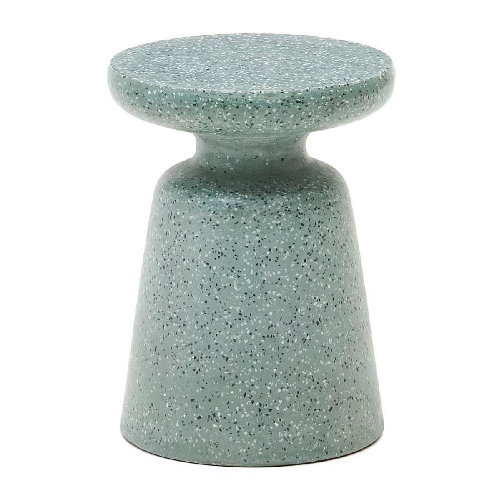 life interiors Mesquida Outdoor Side Table (Green Terrazzo 39cm)