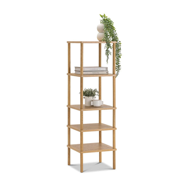 Life Interiors Ollie 5 Tier Tall Display Shelving Unit