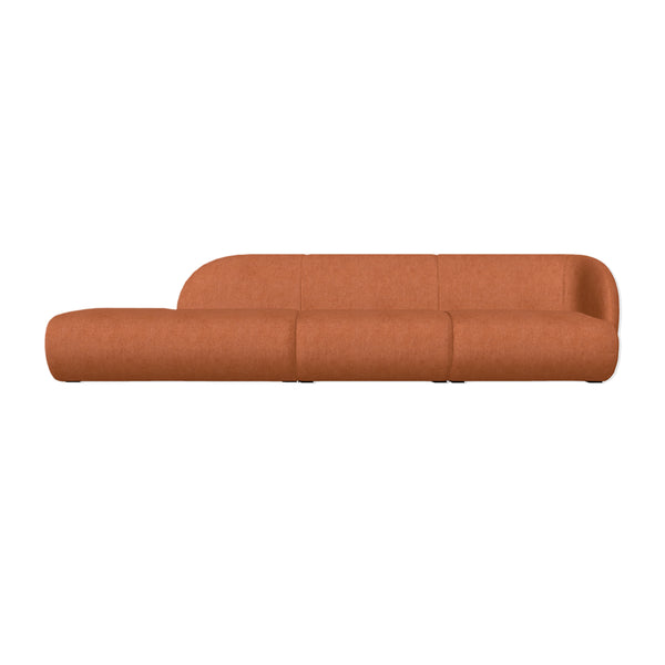 Life Interiors Paula 3 Seater Modular Right Chaise Sofa
