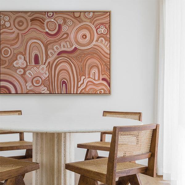 Life Interiors People Place Community Landscape Art Print