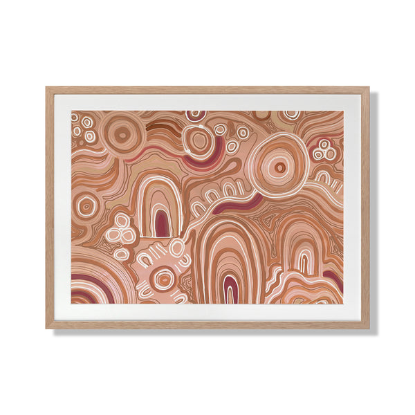 Life Interiors People Place Community Landscape Art Print