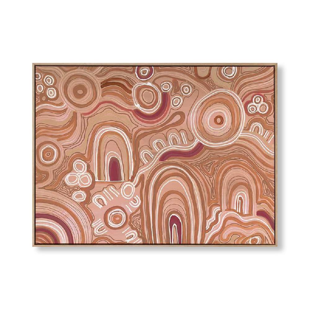 life interiors People Place Community Landscape Art Print