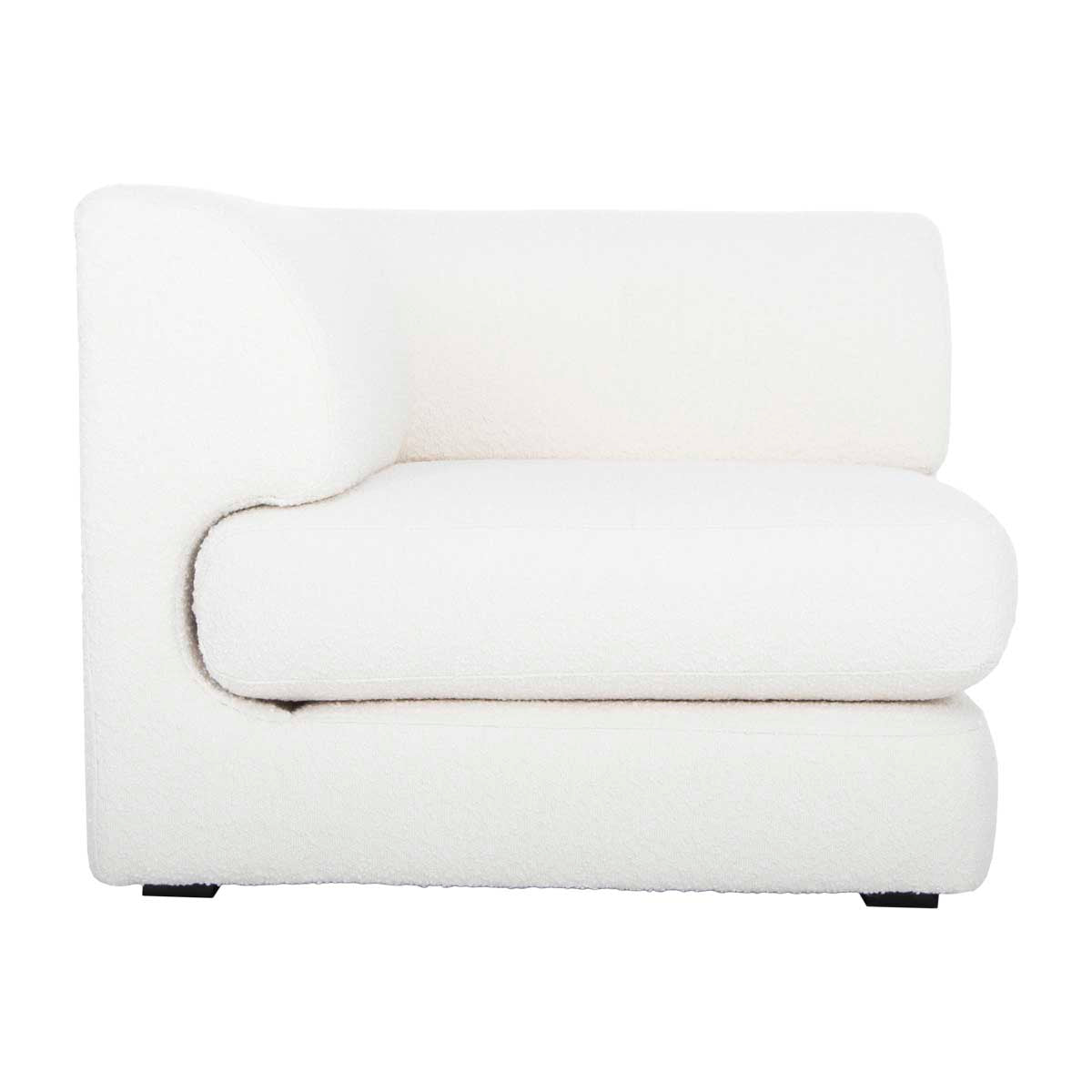 life interiors Prague Boucle Modular Sofa (Corner Piece)