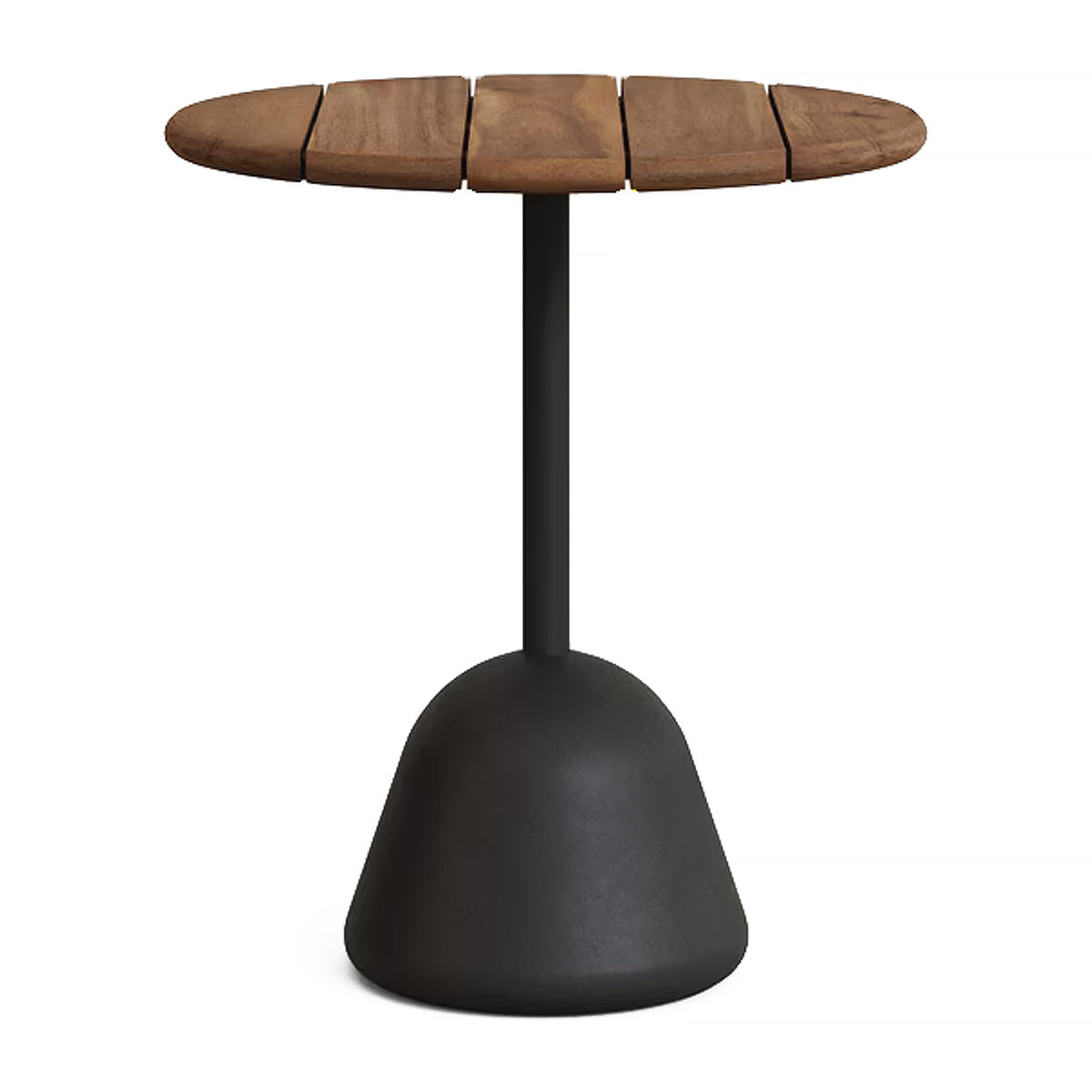 life interiors Saura Round Outdoor Dining Table (Black 70cm)