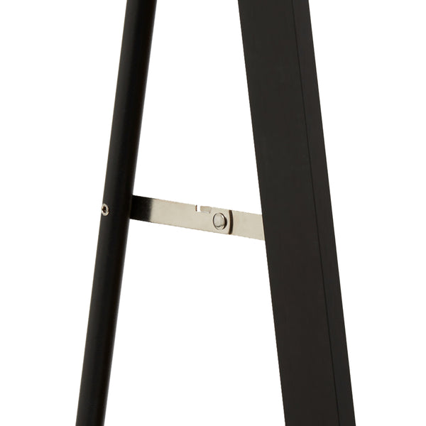 Life Interiors Simplicity Standing Arch Curve Mirror (Black)