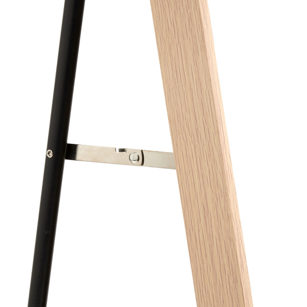 Life Interiors Simplicity Standing Arch Curve Mirror (Oak)