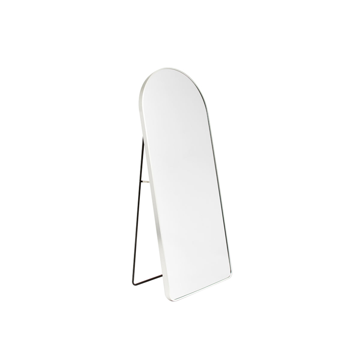 life interiors Simplicity Standing Arch Curve Mirror (Silver)