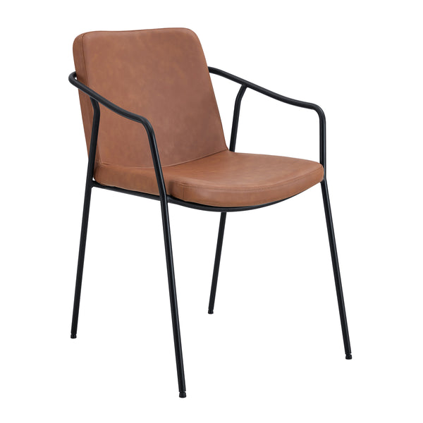 Life Interiors Tate Leatherette Dining Chair (Set Of 2)