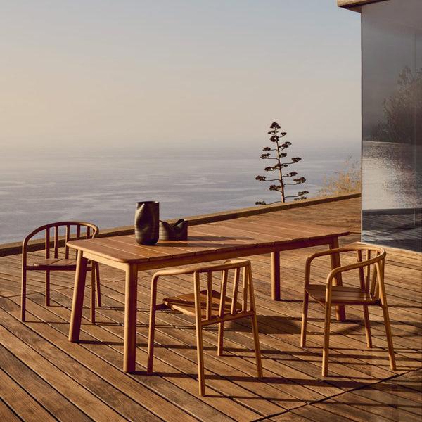 Life Interiors Turqueta Outdoor Extendable Dining Table (Teak)