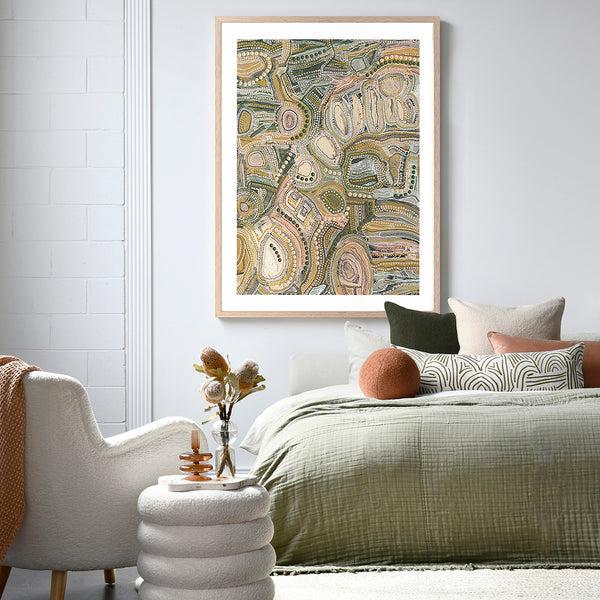 Life Interiors Wiraywinhangin Marramarra Portrait Art Print