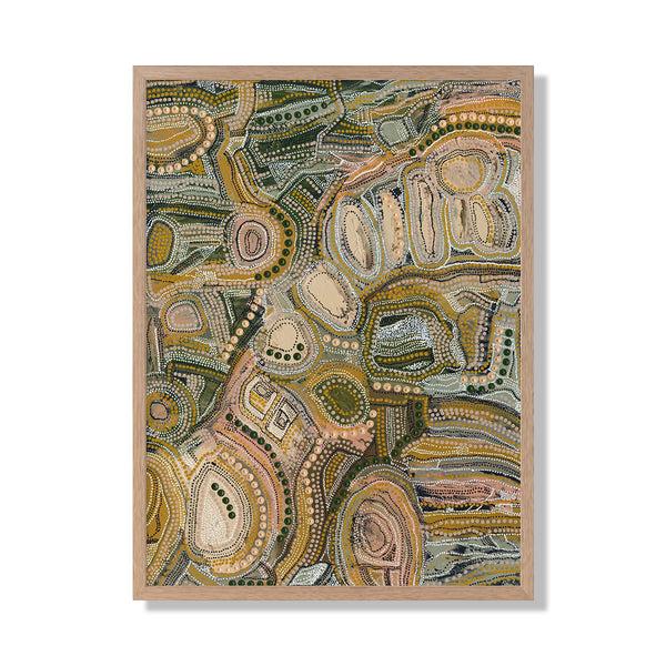 Life Interiors Wiraywinhangin Marramarra Portrait Art Print