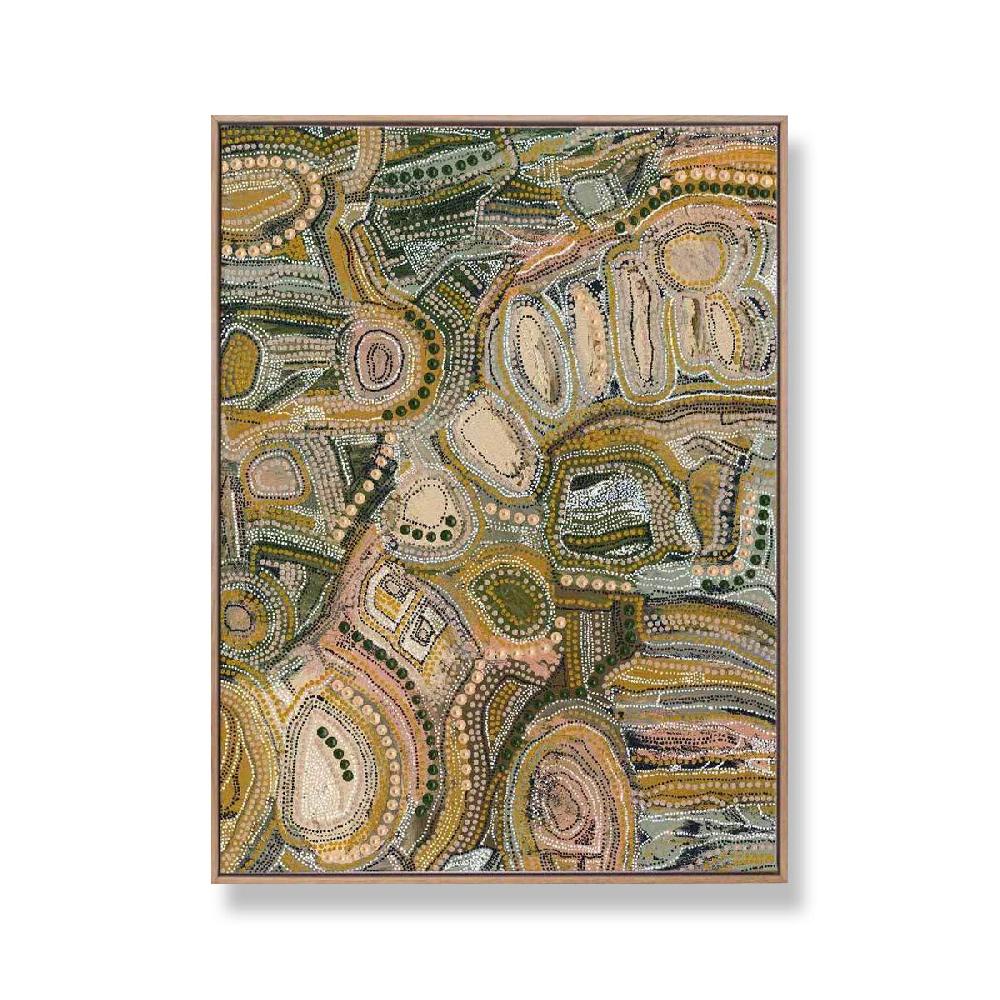 life interiors Wiraywinhangin Marramarra Portrait Art Print