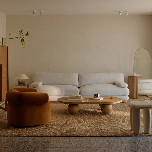 Life Interiors Yoko Capsule Coffee Table (Oak Natural)