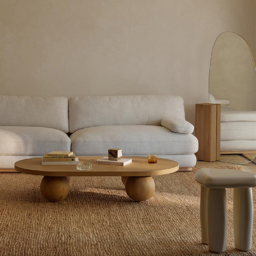 life interiors Yoko Capsule Coffee Table (Oak Natural)