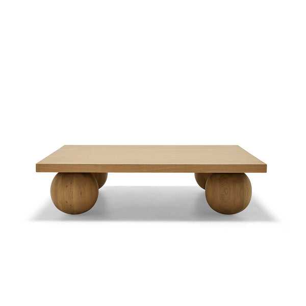 Life Interiors Yoko Square Coffee Table (Oak Natural)