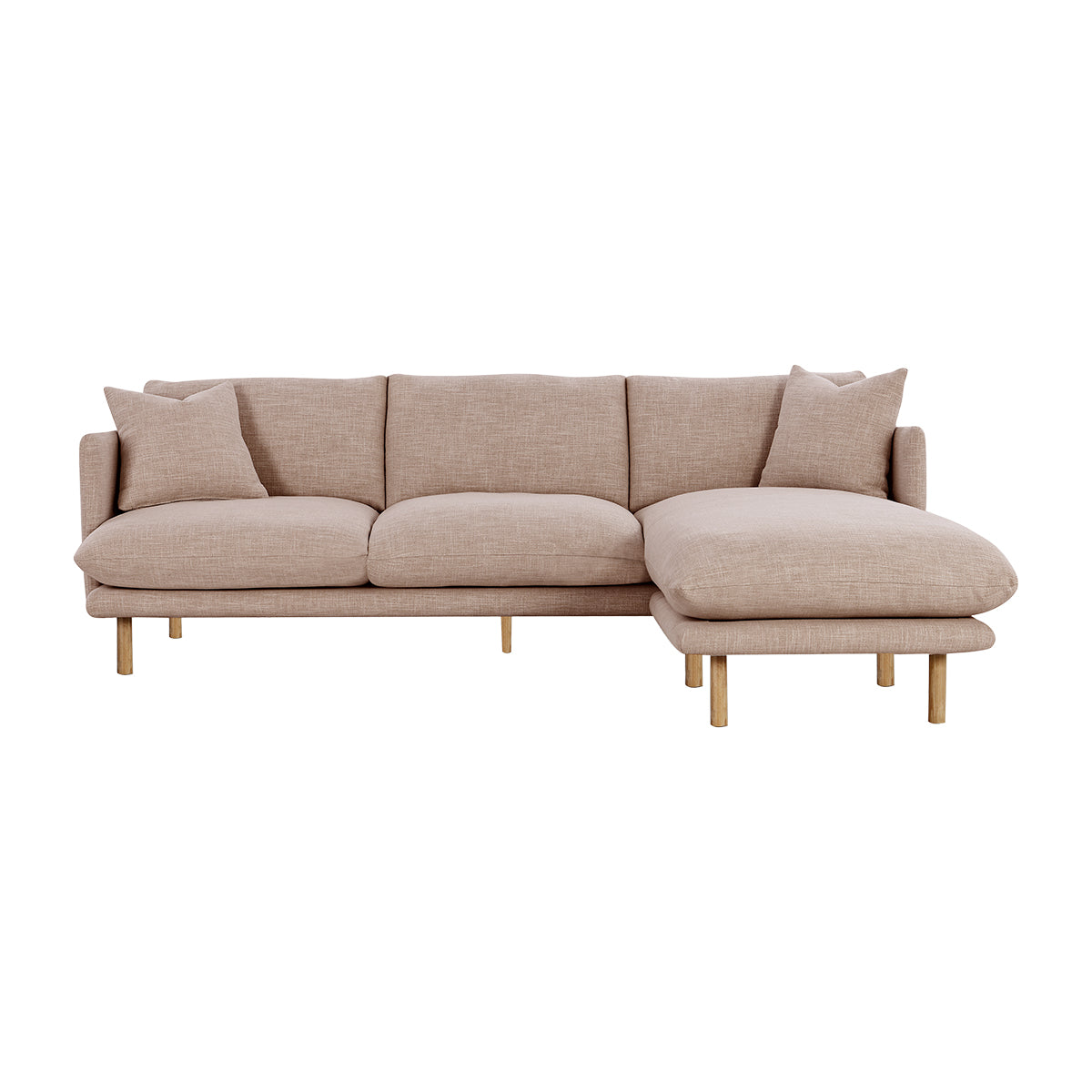 life interiors Zephyr 3.5 Seater Sofa & Flip Chaise (Byron)