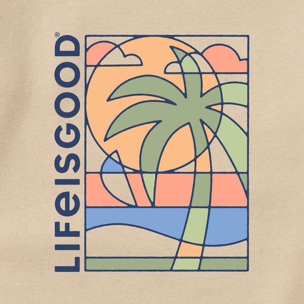 Life Is Good Adult Unisex Abstract Beach Every Wear Crew Sweatshirt