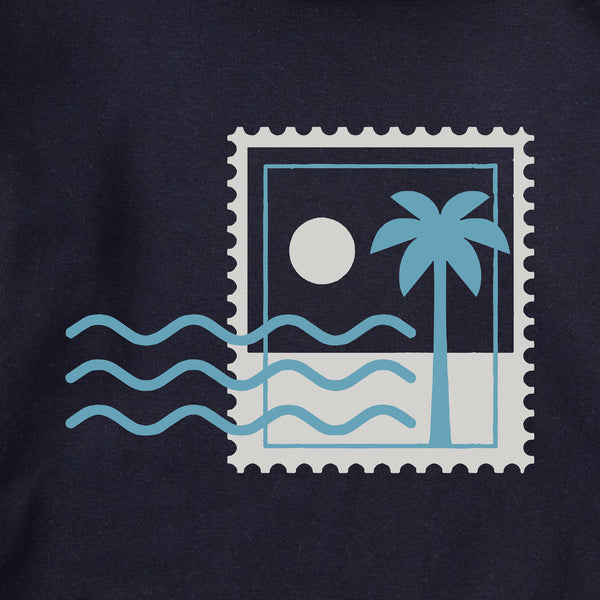 Life Is Good Adult Unisex Beach Stamp Every Wear Hoodie Sweatshirt