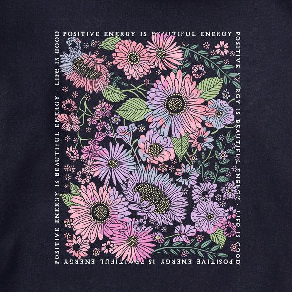 Life Is Good Adult Unisex Beautiful Energy Tie Dye Every Wear Hoodie Sweatshirt