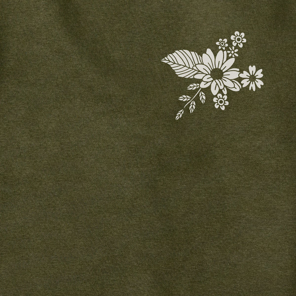 Life Is Good Adult Unisex Beautiful Energy Wildflowers Every Wear Hoodie Sweatshirt