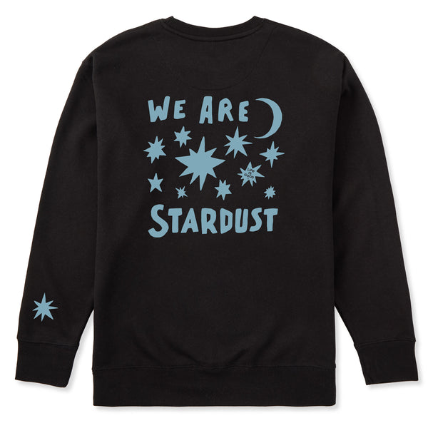life is good Adult Unisex Bold We Are Stardust Every Wear Crew Sweatshirt