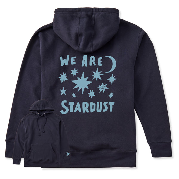 life is good Adult Unisex Bold We Are Stardust Every Wear Hoodie Sweatshirt