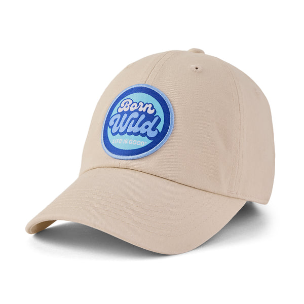 Life Is Good Adult Unisex Born Wild Patch Chill Cap