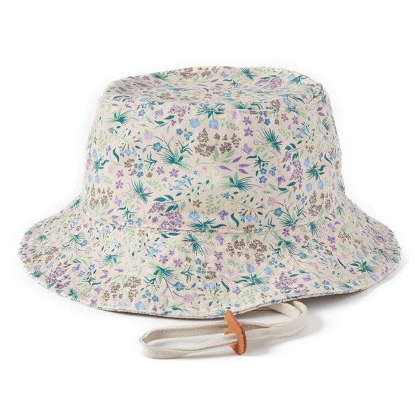 Life Is Good Adult Unisex Botanical Butterfly Pattern Bucket Hat