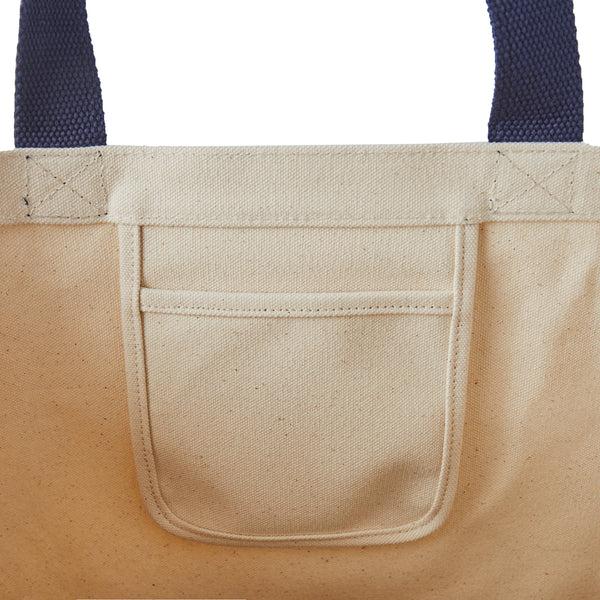 Life Is Good Adult Unisex Botanical Flowers Peace Cotton Canvas Tote